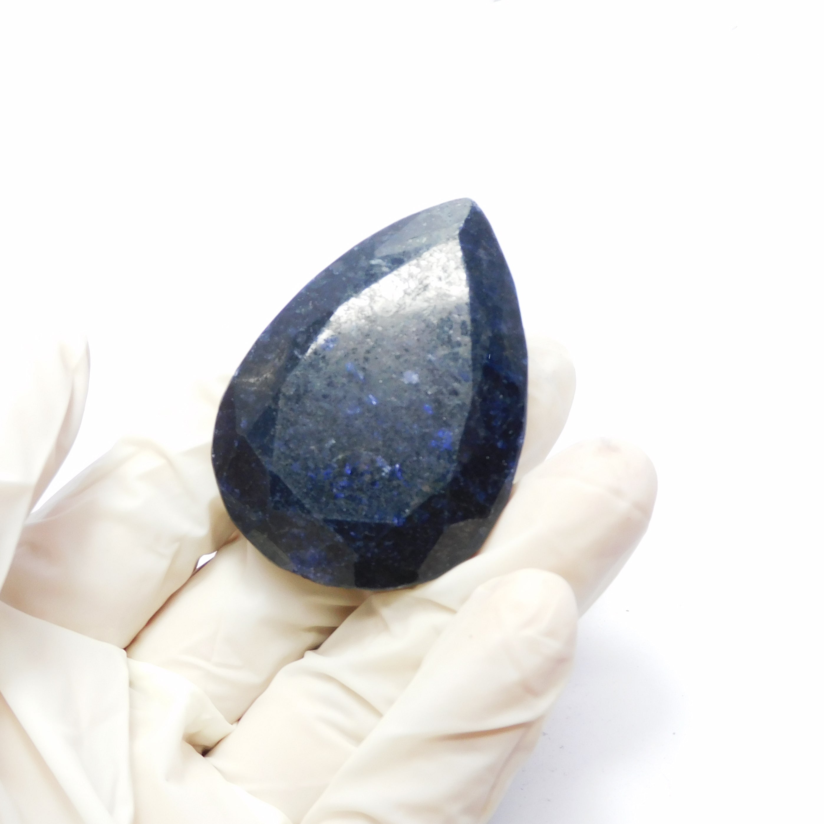 255.35 Carat Pear Cut Natural Blue Sapphire Certified Loose Gemstone | Use As A Gift | Best Sale Collection