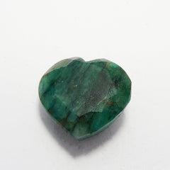 Colombian Emerald Green Stone 107.00 Carat Heart Cut Certified Natural Loose Gemstone | Free Delivery Free Gift | Gift For Her/ Him