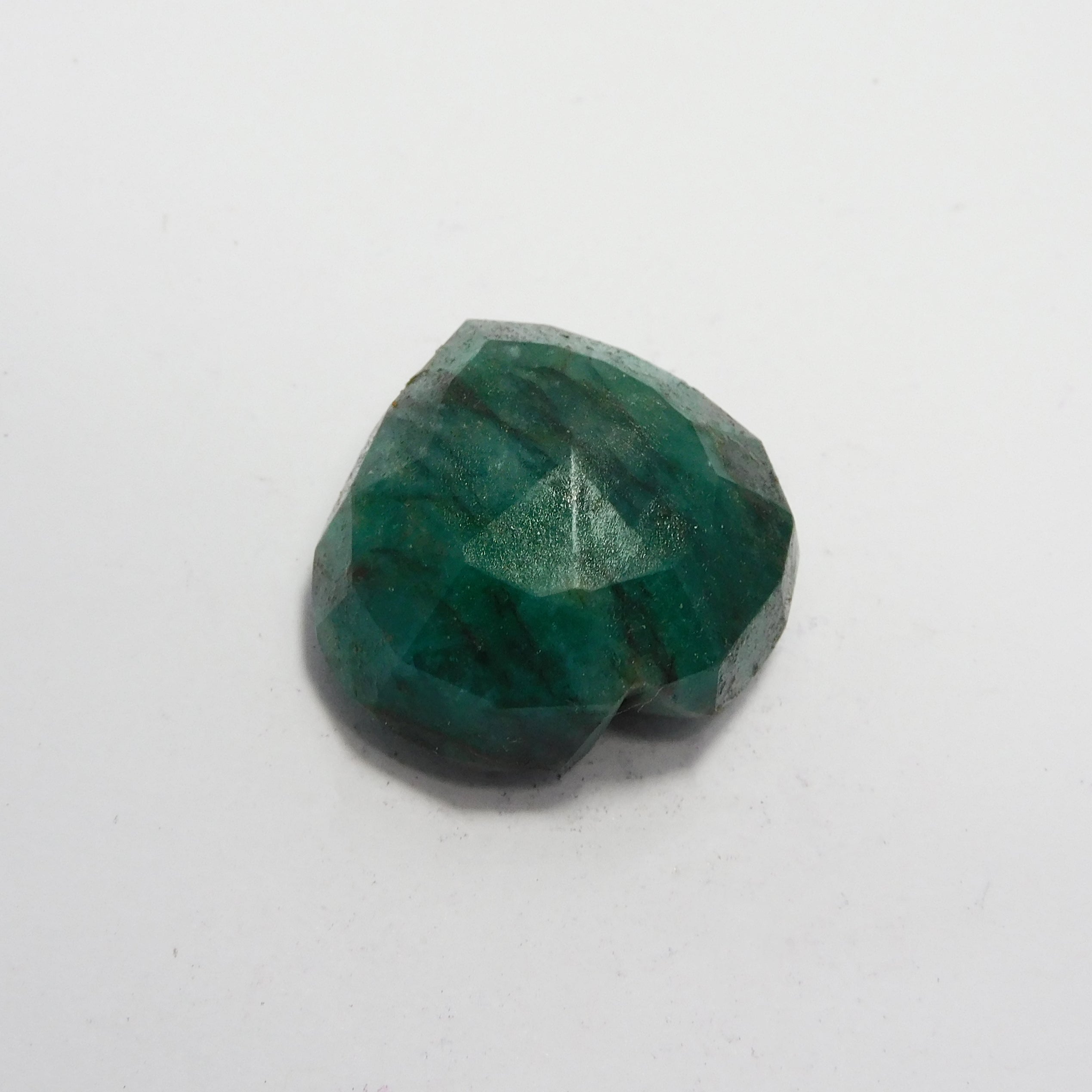 Colombian Emerald Green Stone 107.00 Carat Heart Cut Certified Natural Loose Gemstone | Free Delivery Free Gift | Gift For Her/ Him