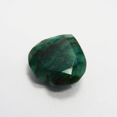 Colombian Emerald Green Stone 107.00 Carat Heart Cut Certified Natural Loose Gemstone | Free Delivery Free Gift | Gift For Her/ Him