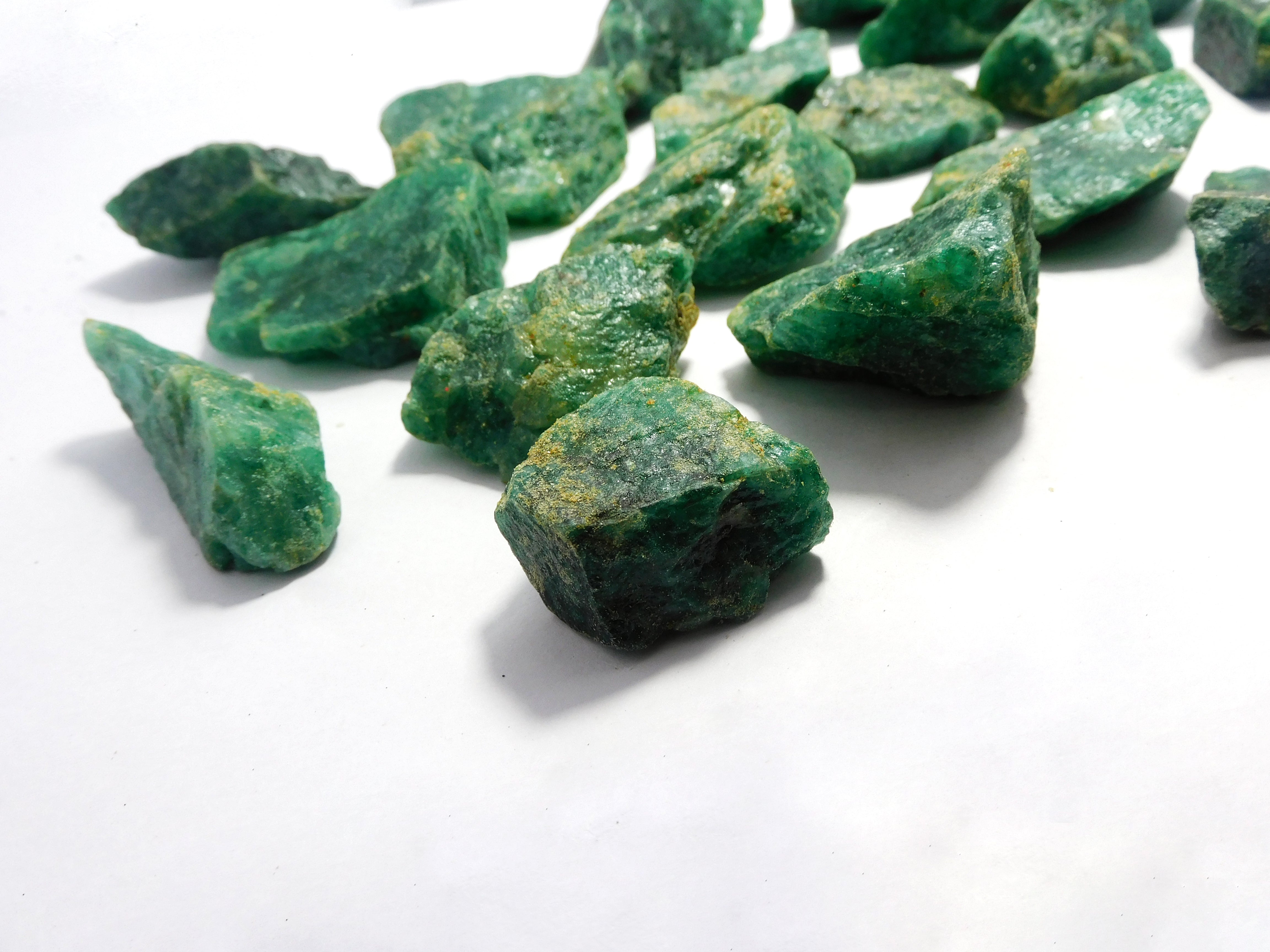 500-800 Carat Raw Rough Natural Emerald Green Certified Loose Gemstone Rough Lot | Natural Rough | Best Offer