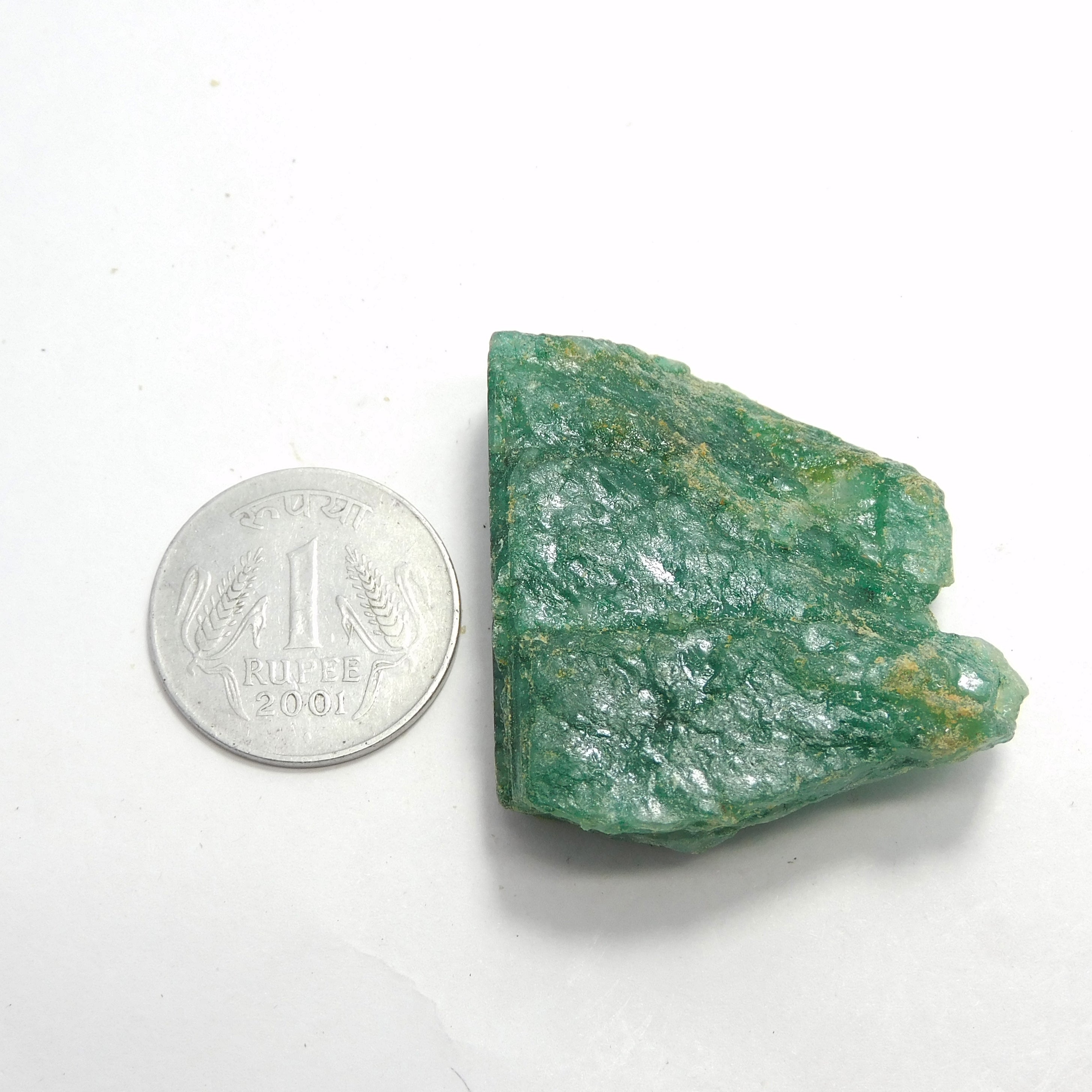 Emerald Green Rough 183.75 Carat Raw Rough Certified Natural Loose Gemstone Gift For Wife/Sister