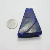 "Excellent Cut Sapphire Rough " Natural Sapphire Blue 500.10 Carat Loose Gemstone CERTIFIED Uncut Raw | ON SALE