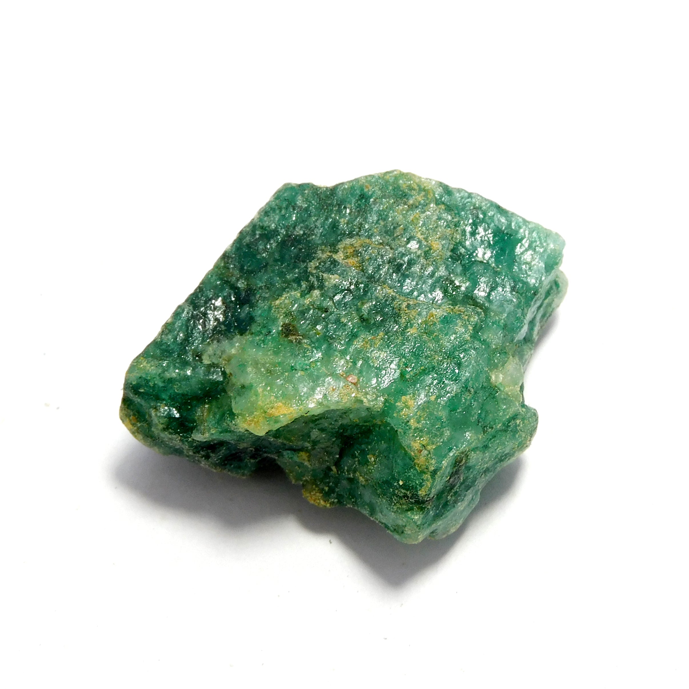 120.25 Carat Uncut Rough Natural Green Emerald Raw Rough Certified Loose Gemstone