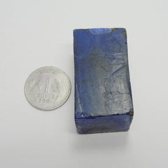 418.15 Carat Fancy Cut Rough Natural Tanzanite Blue CERTIFIED Uncut Raw Rough Loose Gemstone