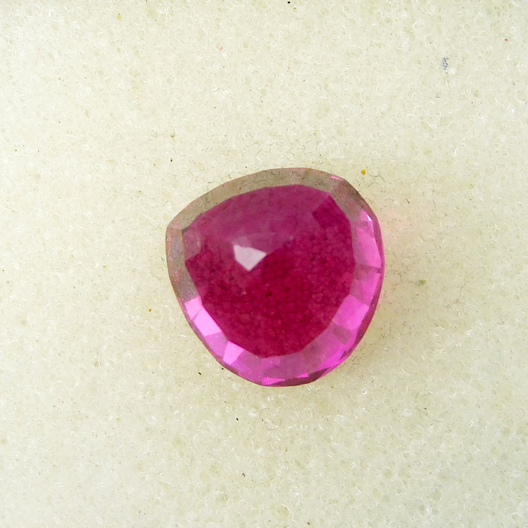 Brilliant Cut Natural Pink Ruby 11.35 Carat CERTIFIED Pear Cut Loose Gemstone | On Best Price