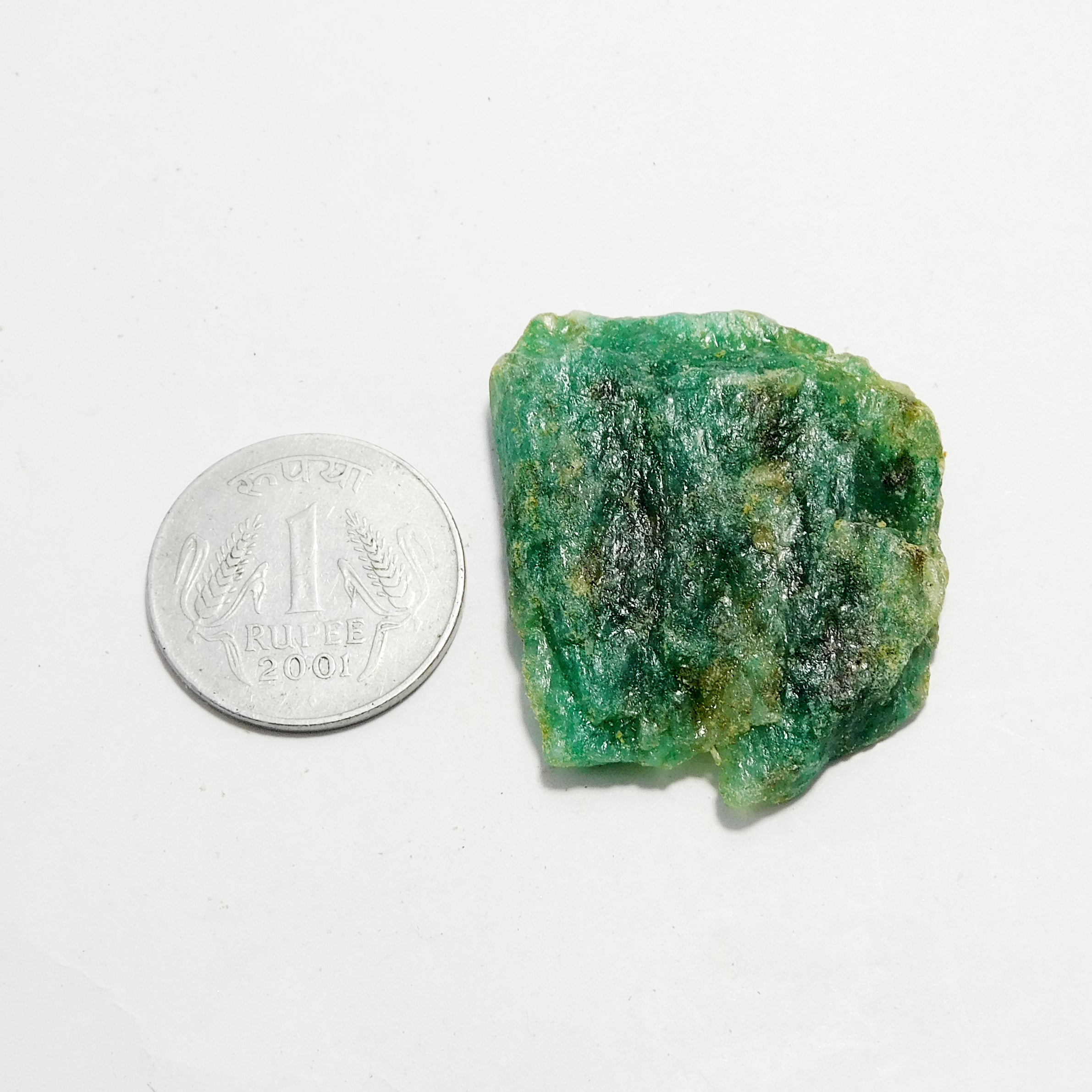 Natural Green Emerald Rough 74.90 Carat Loose Gemstone Certified Earth Mined Rough