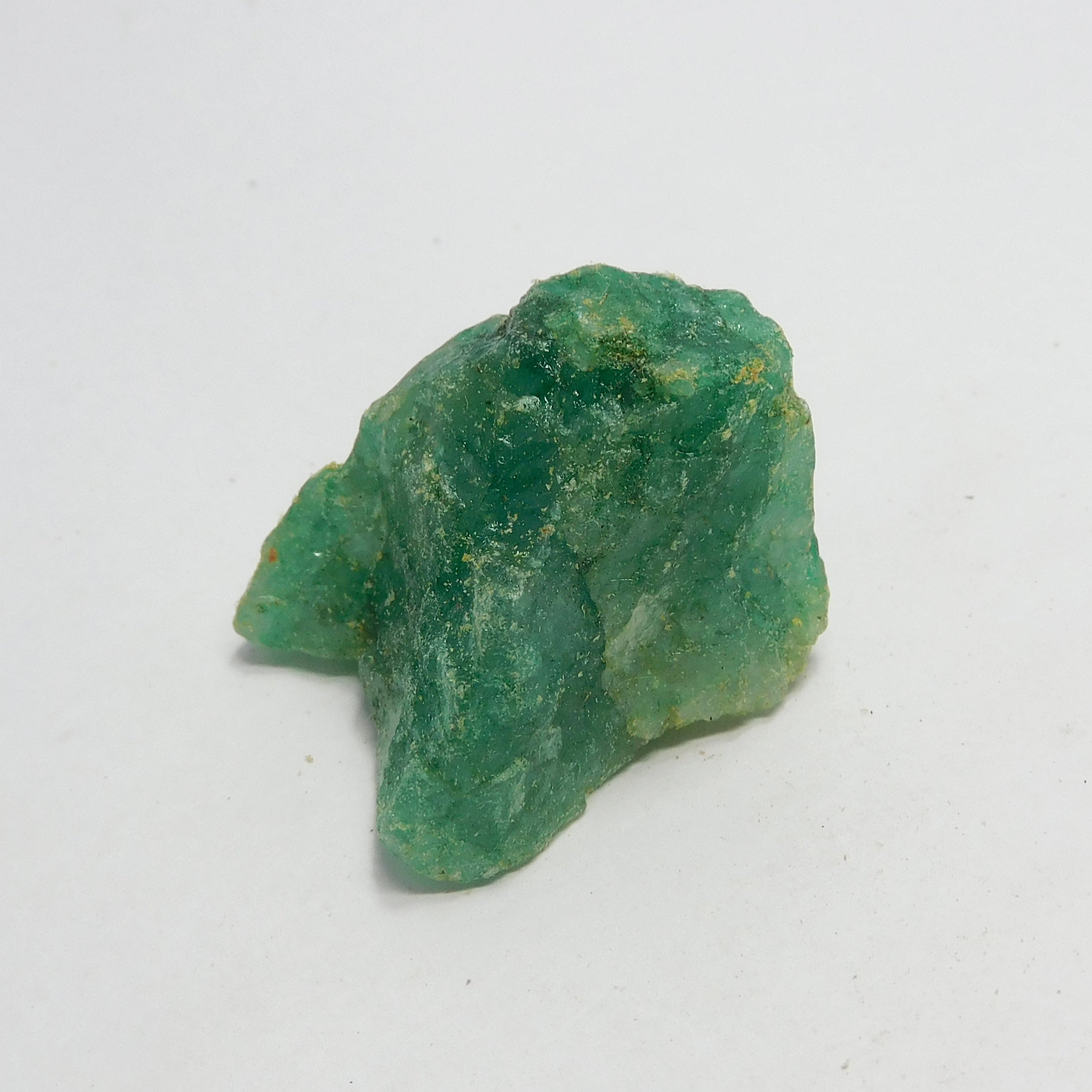 87.40 Carat Green Emerald Colombian Rough Certified Loose Gemstone Raw Rough