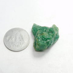 87.40 Carat Green Emerald Colombian Rough Certified Loose Gemstone Raw Rough