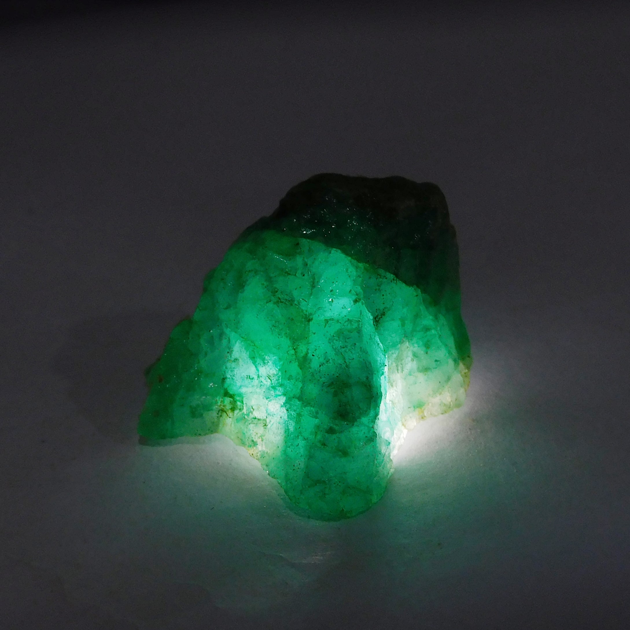 87.40 Carat Green Emerald Colombian Rough Certified Loose Gemstone Raw Rough