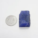 raw purple sapphire