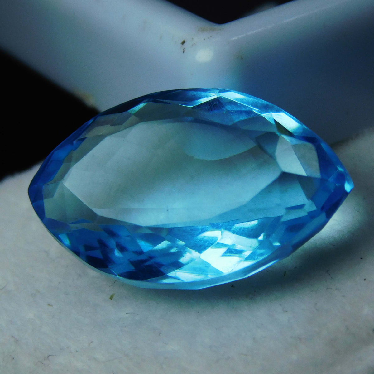 Natural Marquise Shape Ocean Blue Aquamarine 13 Ct Certified Loose Gemstone A++