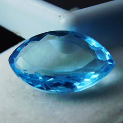 Natural Marquise Shape Ocean Blue Aquamarine 13 Ct Certified Loose Gemstone A++