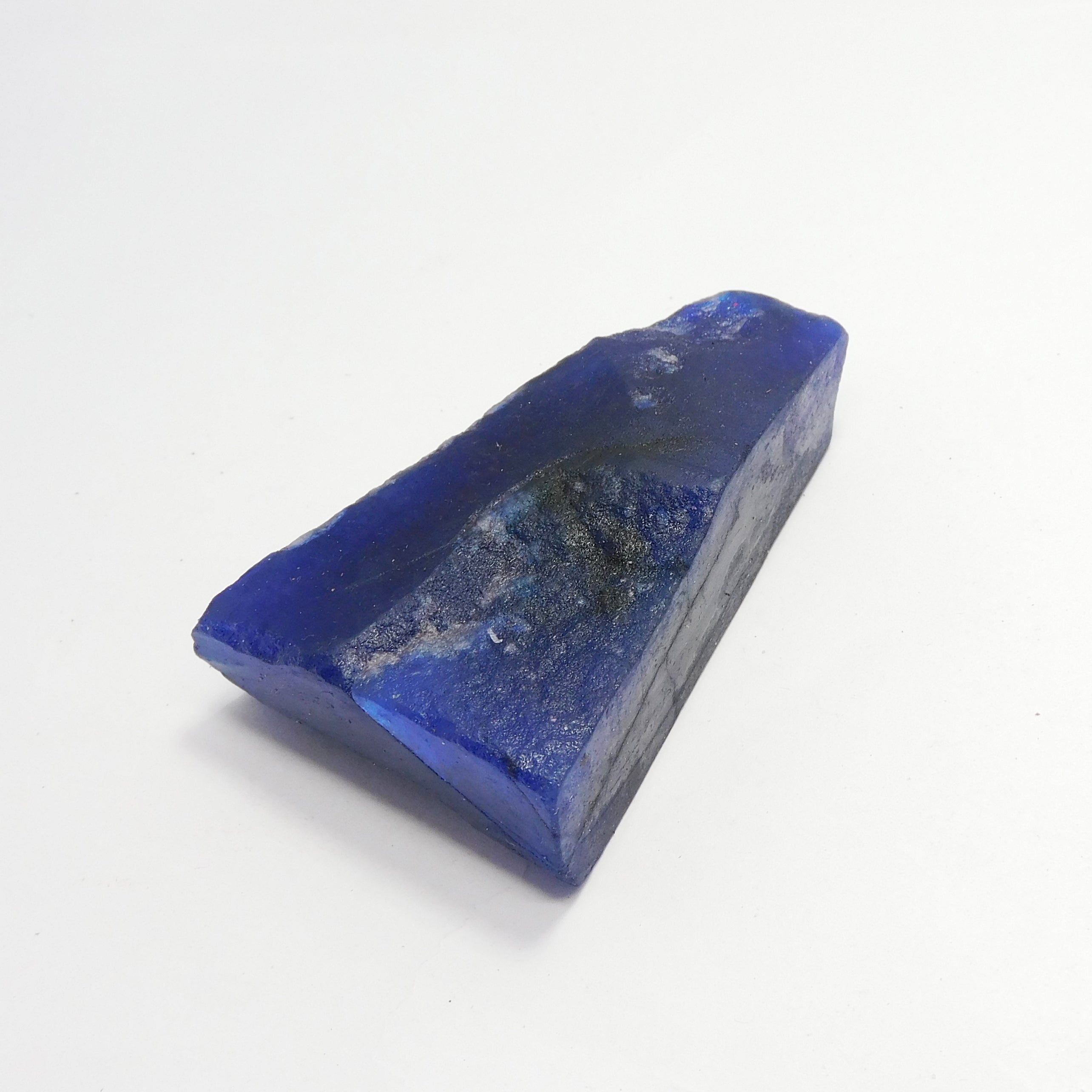 Blue Raw Sapphire 481.75 Carat Shaped Rough Natural Blue Sapphire Certified Loose Gemstone | Best Offer | On Price