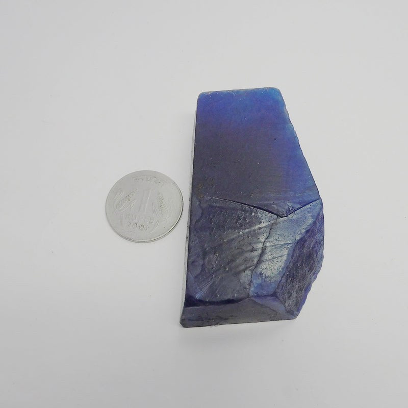 raw purple sapphire