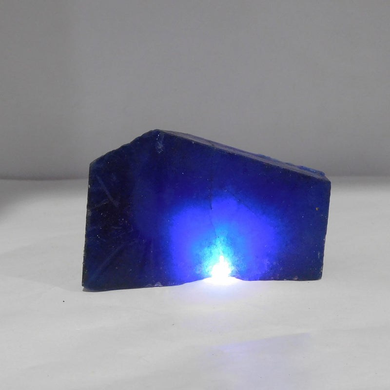natural sapphire rock