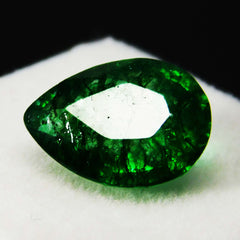 Untreated Green Colombian Emerald 3 Ct Natural CERTIFIED Loose Gemstone