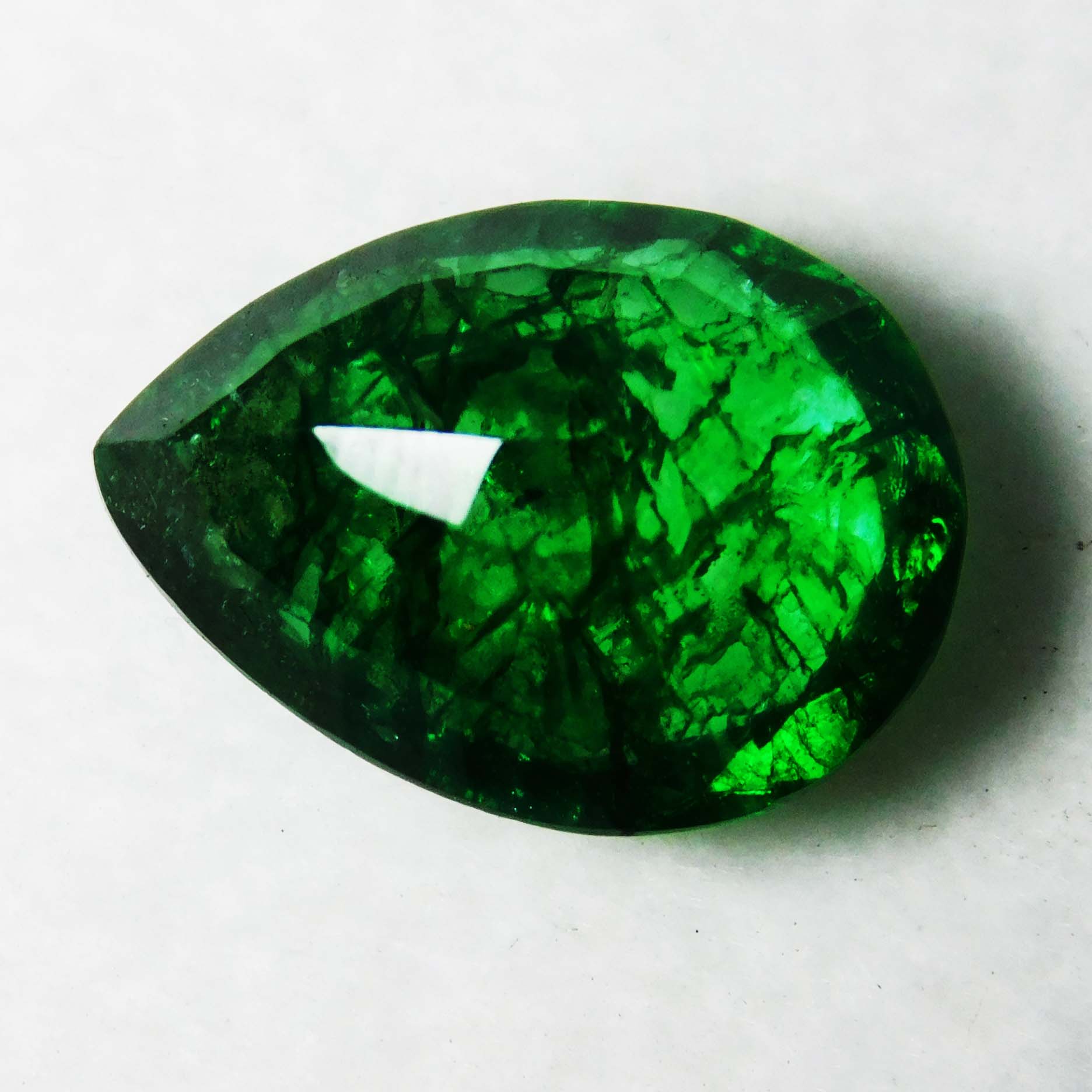 Untreated Green Colombian Emerald 3 Ct Natural CERTIFIED Loose Gemstone