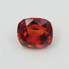 Best Certified !! 9.98 Ct Natural Orange Sapphire Cushion Cut Sapphire Loose Gemstone !! Free Delivery Free Gift !! Orange Sapphire Best Offer Ring Size Sapphire