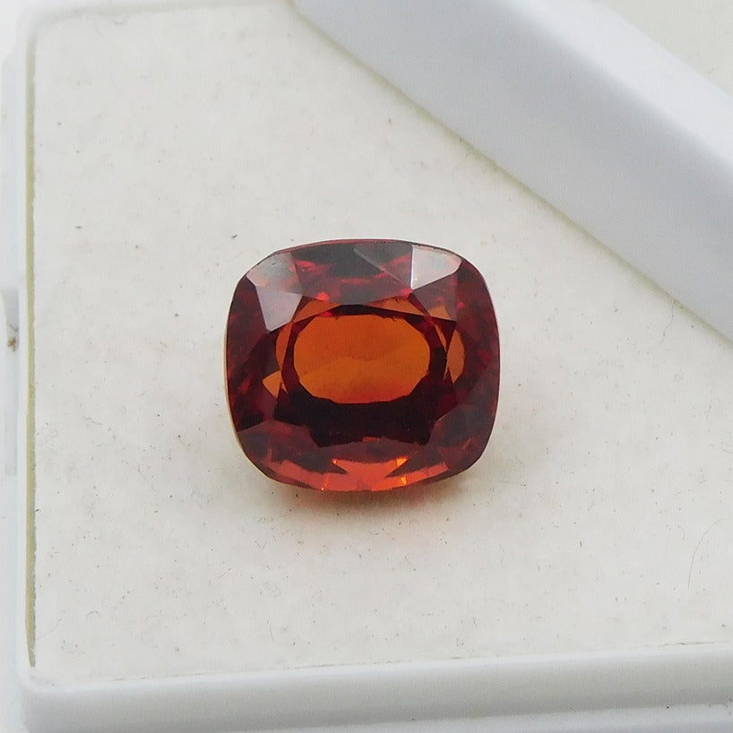 Sapphire Natural Certified Color Orange 8.56 Carat Most Precious Gemstones In The World Orange Sapphire Cushion Shape Loose Gemstone Use For Ring