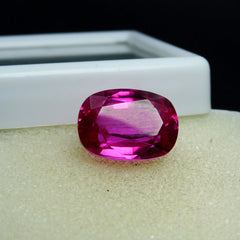 Natural Pink Ruby Cushion Cut 12.25 Carat Gift For Her/ Him Loose Gemstone CERTIFIED | Free Delivery Free Gift