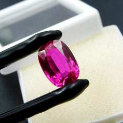 Natural Pink Ruby Cushion Cut 12.25 Carat Gift For Her/ Him Loose Gemstone CERTIFIED | Free Delivery Free Gift