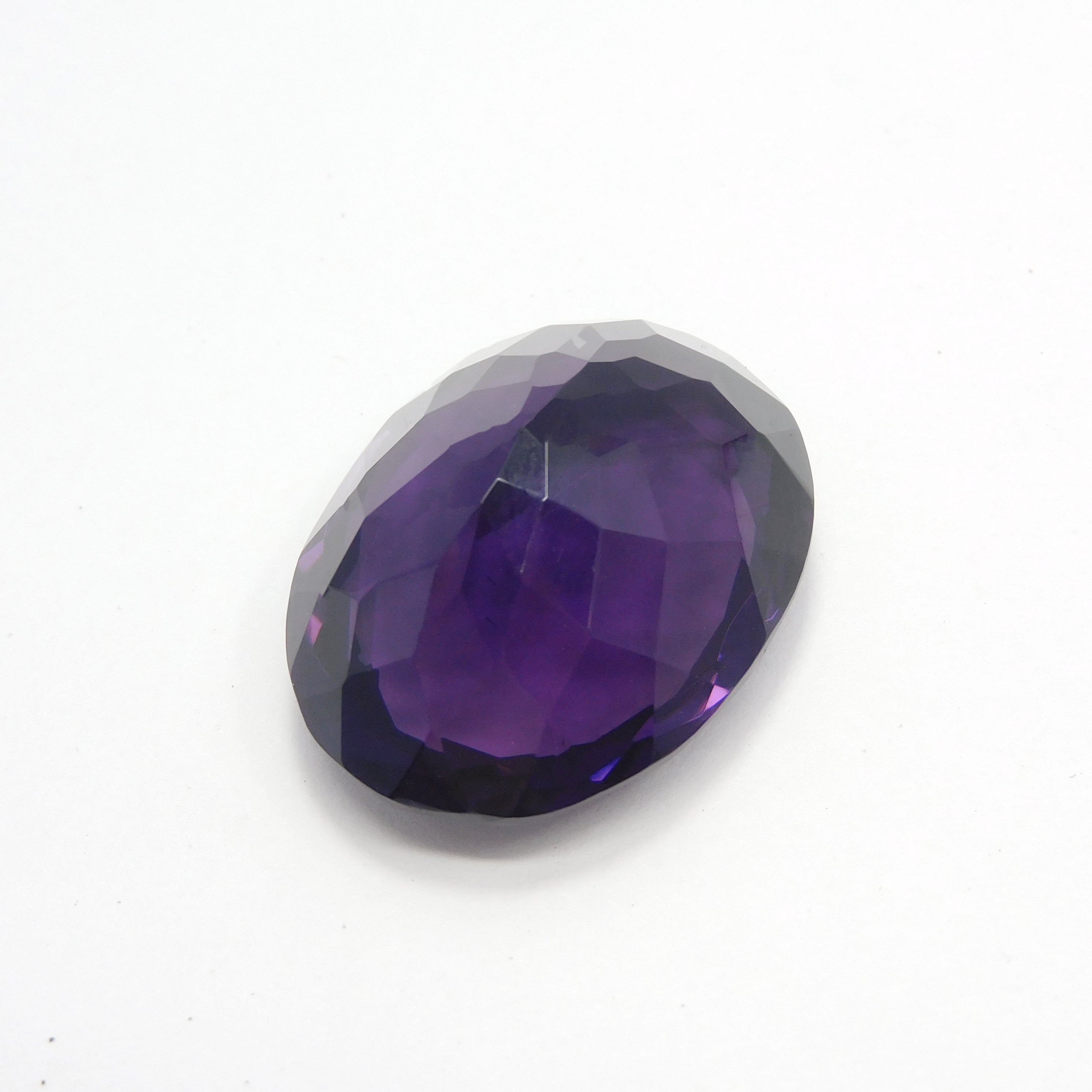 Stunning Oval Cut Natural Purple Amethyst 45.70 Ct CERTIFIED Loose Gemstone