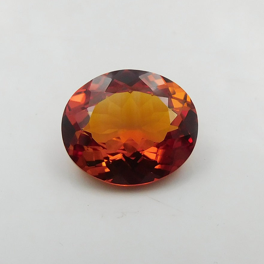 ON SALE !! Certified 8.56 Ct Natural Sapphire Orange Loose Gemstone Orange Stone Orange Sapphire Oval Shape Ring Size Sri Lanka Stone +AAA Quality Best For Gift