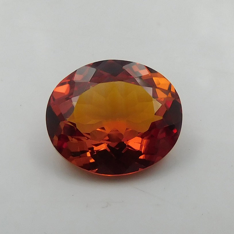 ON SALE !! Certified 8.56 Ct Natural Sapphire Orange Loose Gemstone Orange Stone Orange Sapphire Oval Shape Ring Size Sri Lanka Stone +AAA Quality Best For Gift