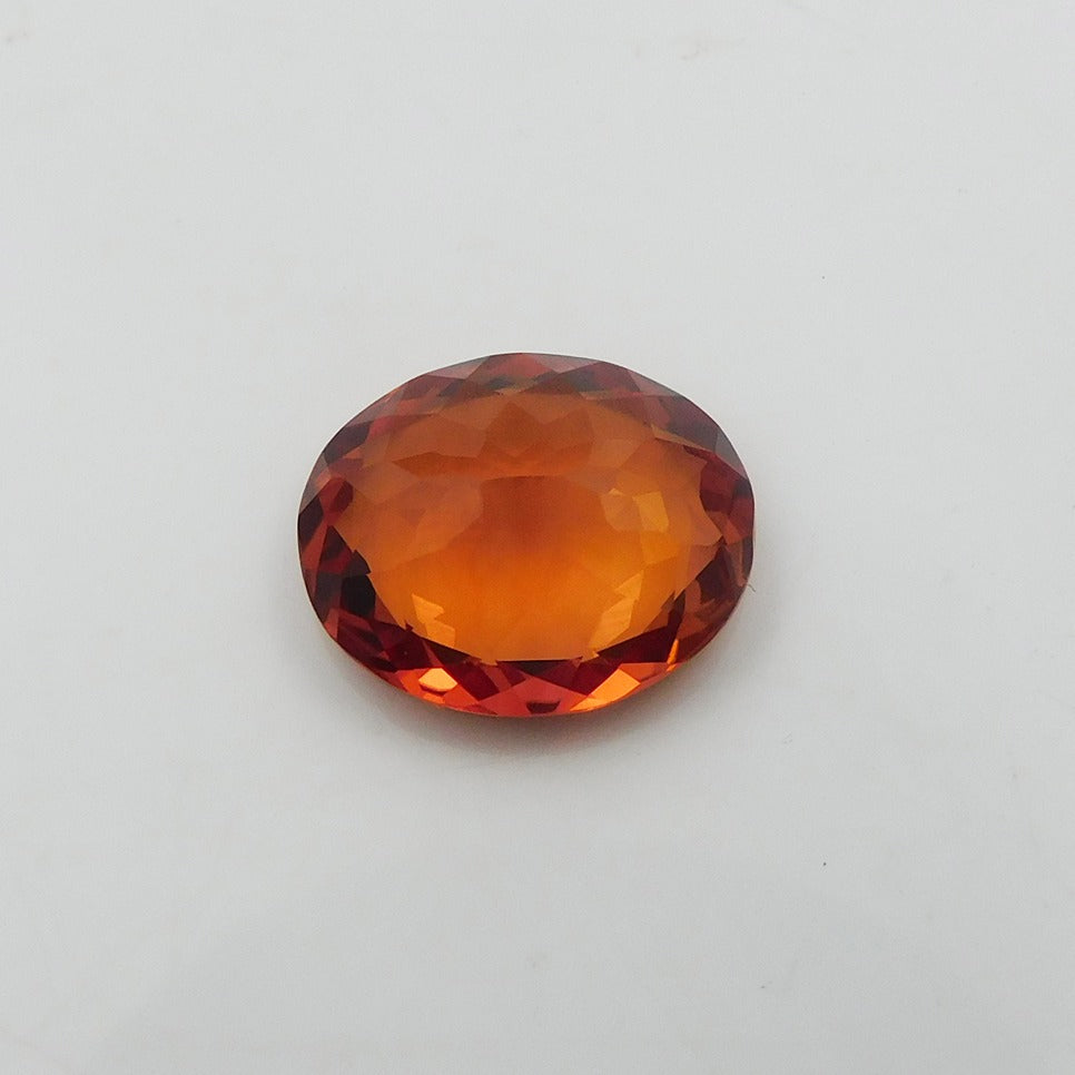 ON SALE !! Certified 8.56 Ct Natural Sapphire Orange Loose Gemstone Orange Stone Orange Sapphire Oval Shape Ring Size Sri Lanka Stone +AAA Quality Best For Gift