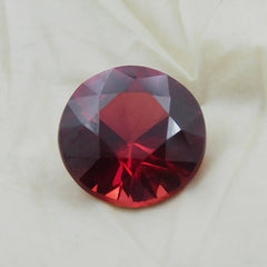 10.52 Carat AAA Grade Flawless Ceylon Orange Sapphire Round Loose Cut Gemstone, Beautiful Unique Fashion Jewelry & Ring Making Product 13x13MM