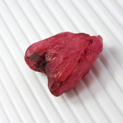 Red Crystal 156.75 Carat Natural Red Ruby Raw Rough CERTIFIED Loose Gemstone | Ruby Rough | Free Delivery Free Gift | Best Offer