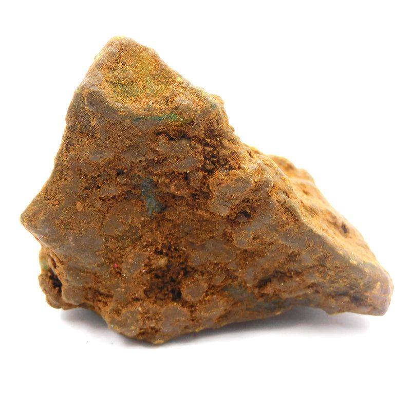 Natural Green Emerald Rough raw gemstone surface detail