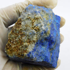 907.50 Carat Natural Lapis Lazuli Raw Rough Certified Loose Gemstone Huge Size Rough