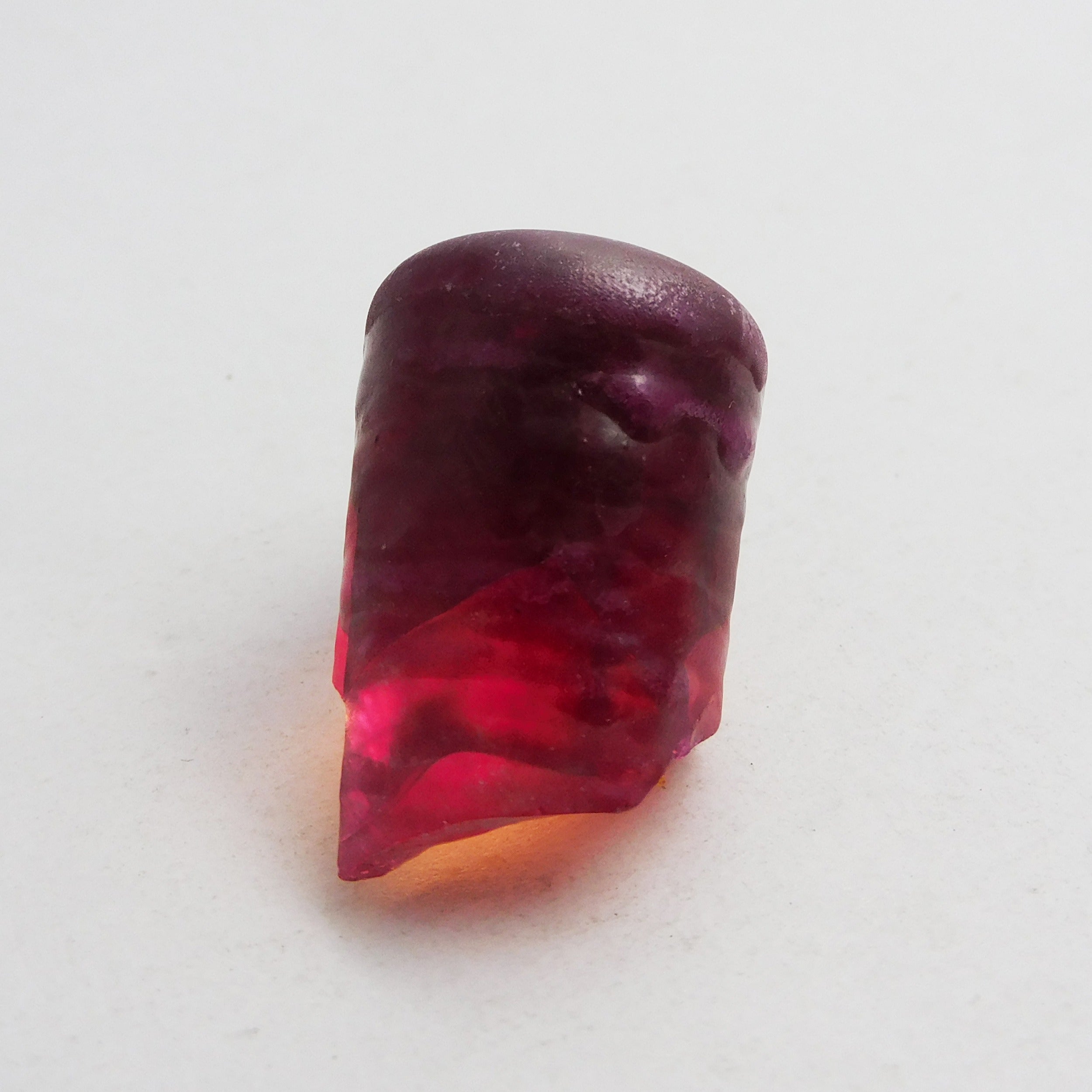 Uncut Raw Natural Red Rough 105.50 Ct Ruby Earth Mined CERTIFIED Loose Gemstone