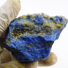 Loupe Clean Natural Earth Mined Lapis Lazuli 595.20 Ct Uncut Rough Loose Gemstone CERTIFIED