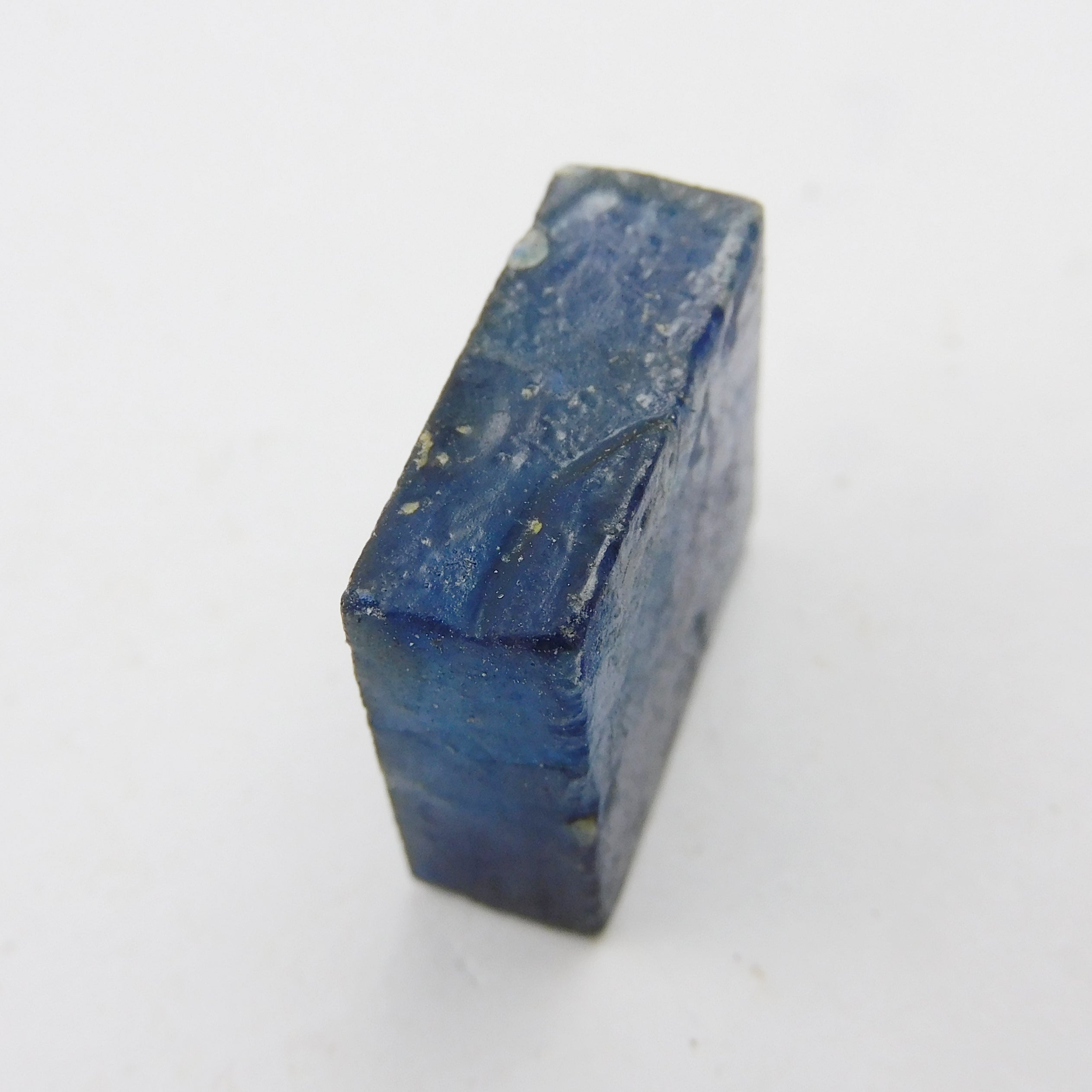 Natural Blue Sapphire Raw Rough 35.23 Ct Loose Gemstone CERTIFIED Earth Mined