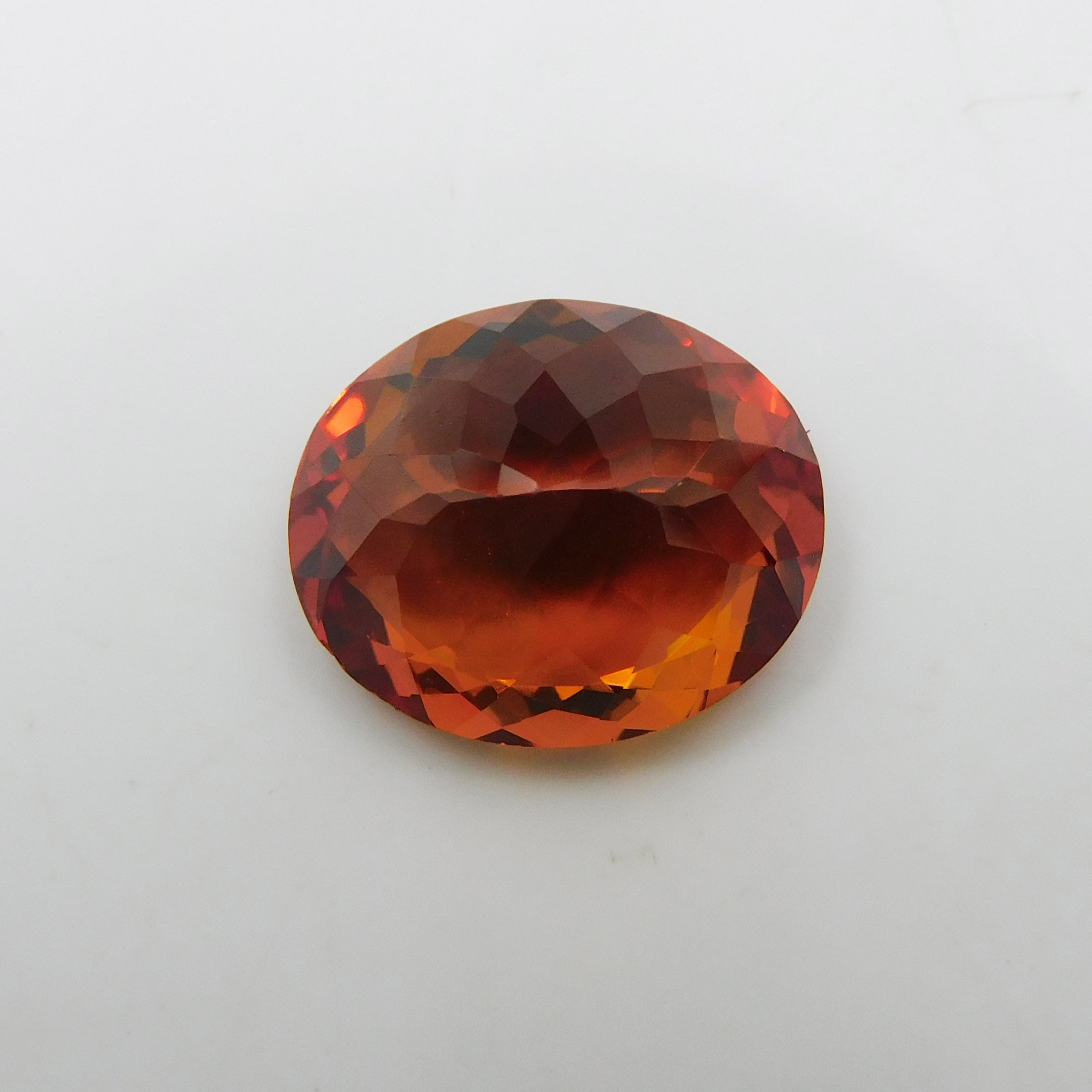 Best Price !! Certified 9.56 Carat Natural Orange Sapphire Oval Shape Ring Size Best Loose Gemstone For Rings Most Rare Cut Loose Gemstone Gift For Her/him