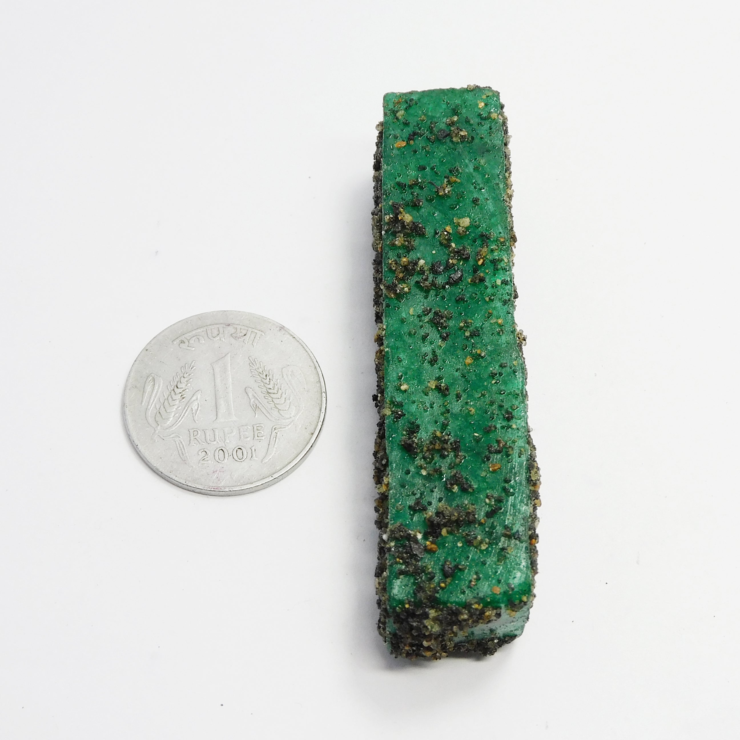 Uncut Rough Raw Rough CERTIFIED Emerald Green 227.30 Carat Natural Loose Gemstone