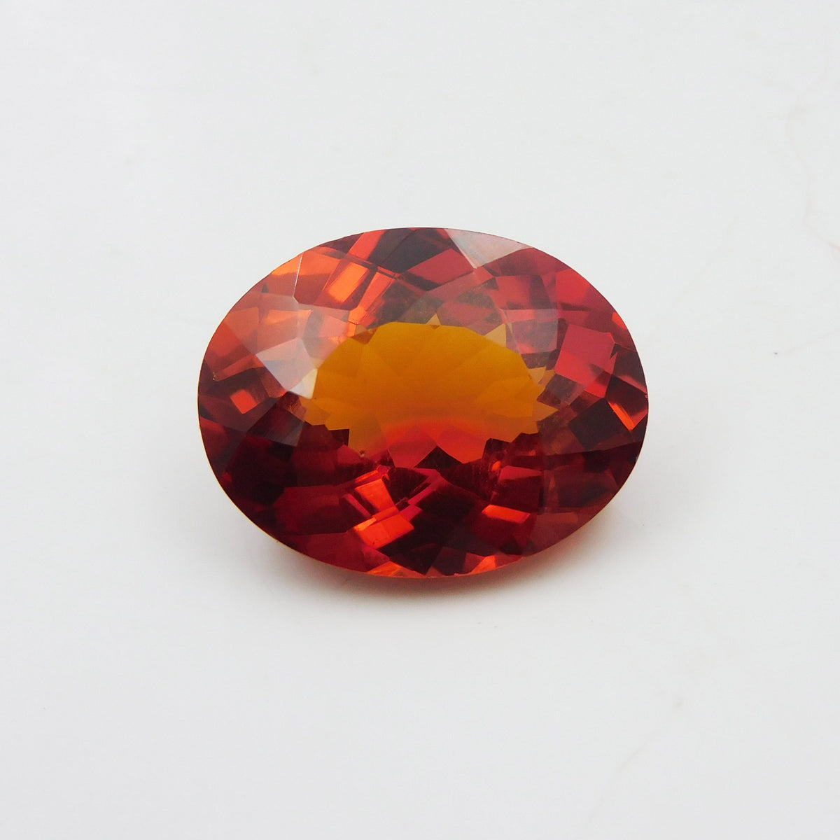 Certified Natural African Orange Sapphire Oval Shape Natural Sapphire 10.88 Carat ! Opaque Finest Quality Loose Gems Gift For Her/him