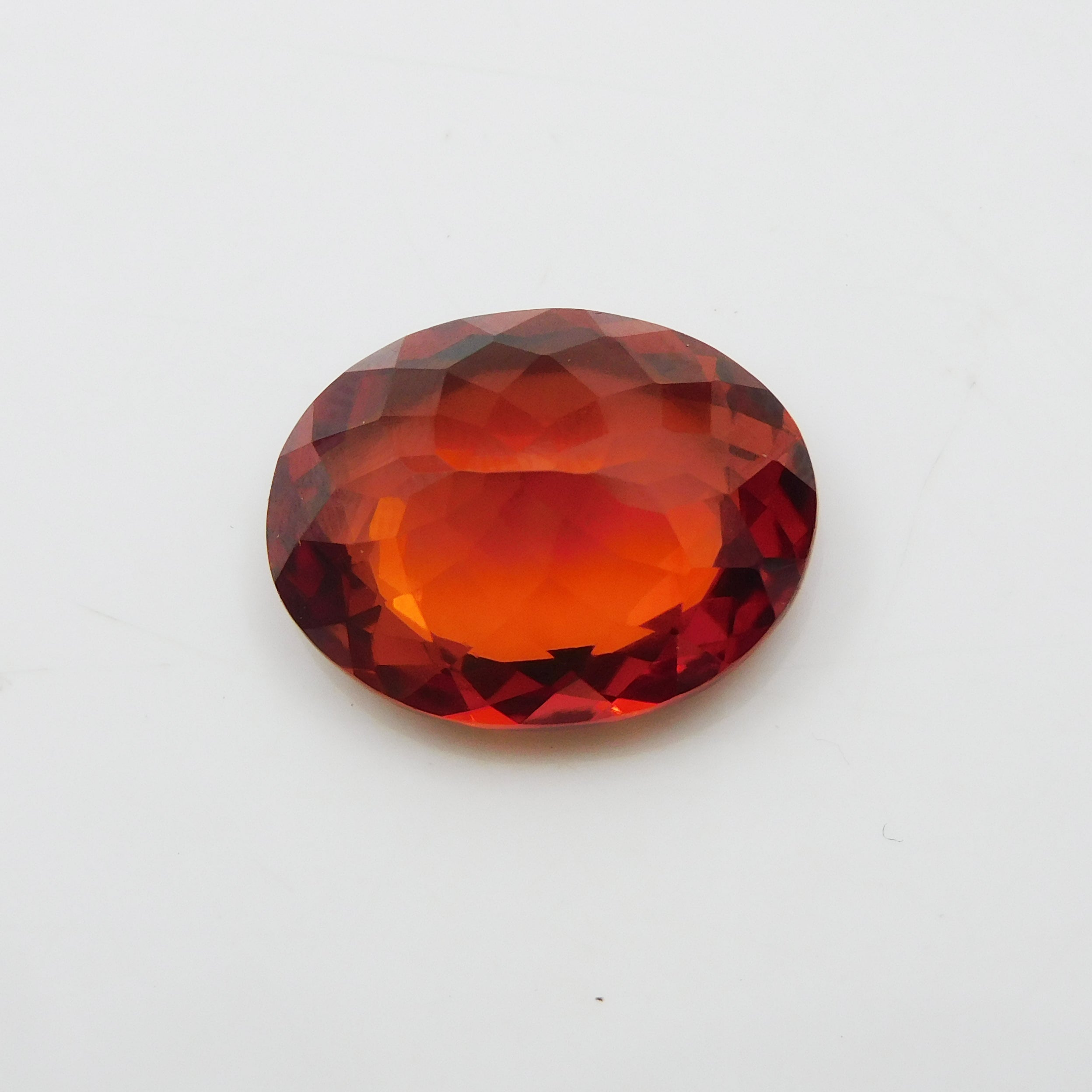 Certified Natural African Orange Sapphire Oval Shape Natural Sapphire 10.88 Carat ! Opaque Finest Quality Loose Gems Gift For Her/him