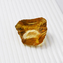 Gift For Her/ Him !! Best Price !! Uncut Rough Topaz 140.65 Carat Natural Orange Topaz Loose Gemstone CERTIFIED