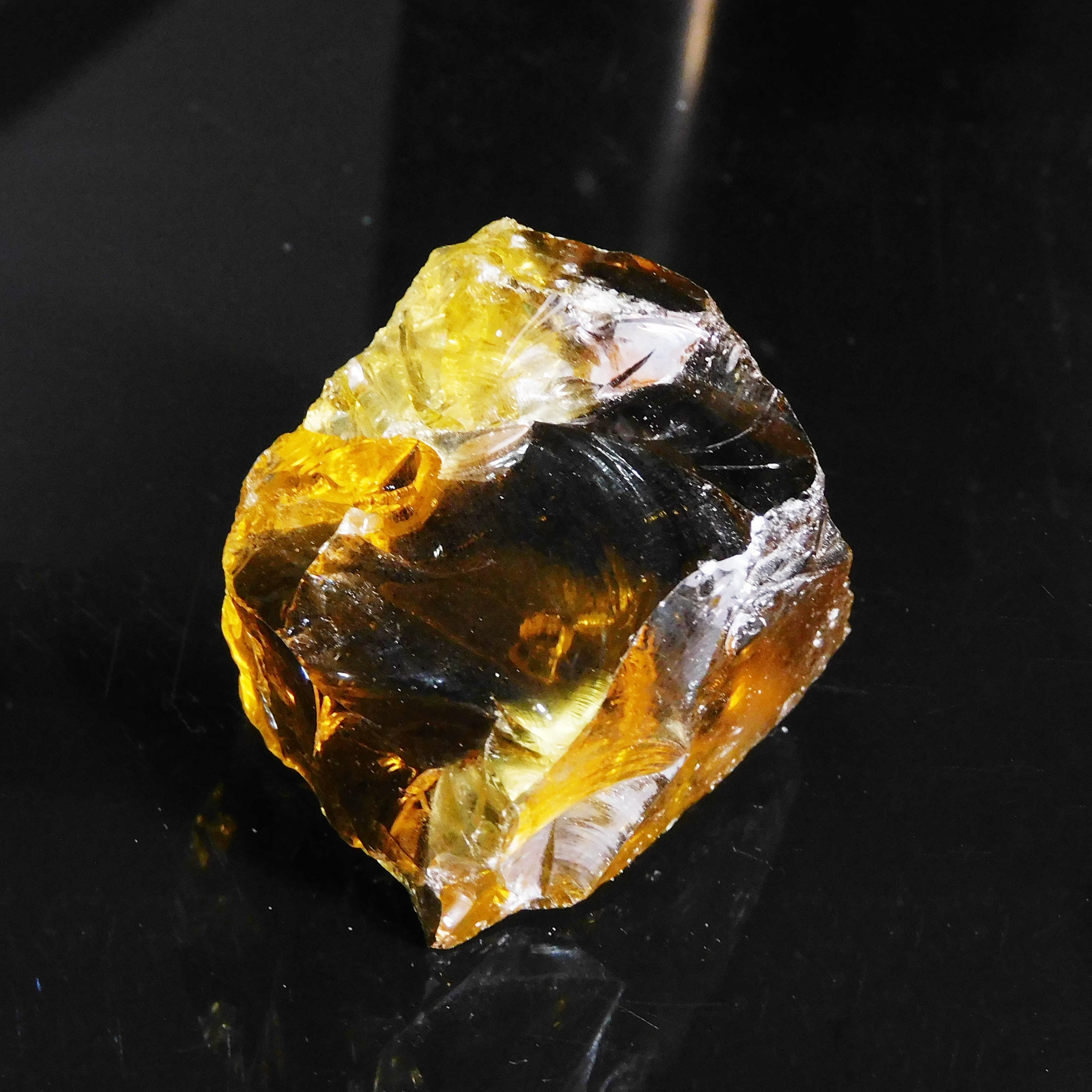 CERTIFIED Topaz Rough 365 Carat Raw Rough Natural Orange Topaz Loose Gemstone