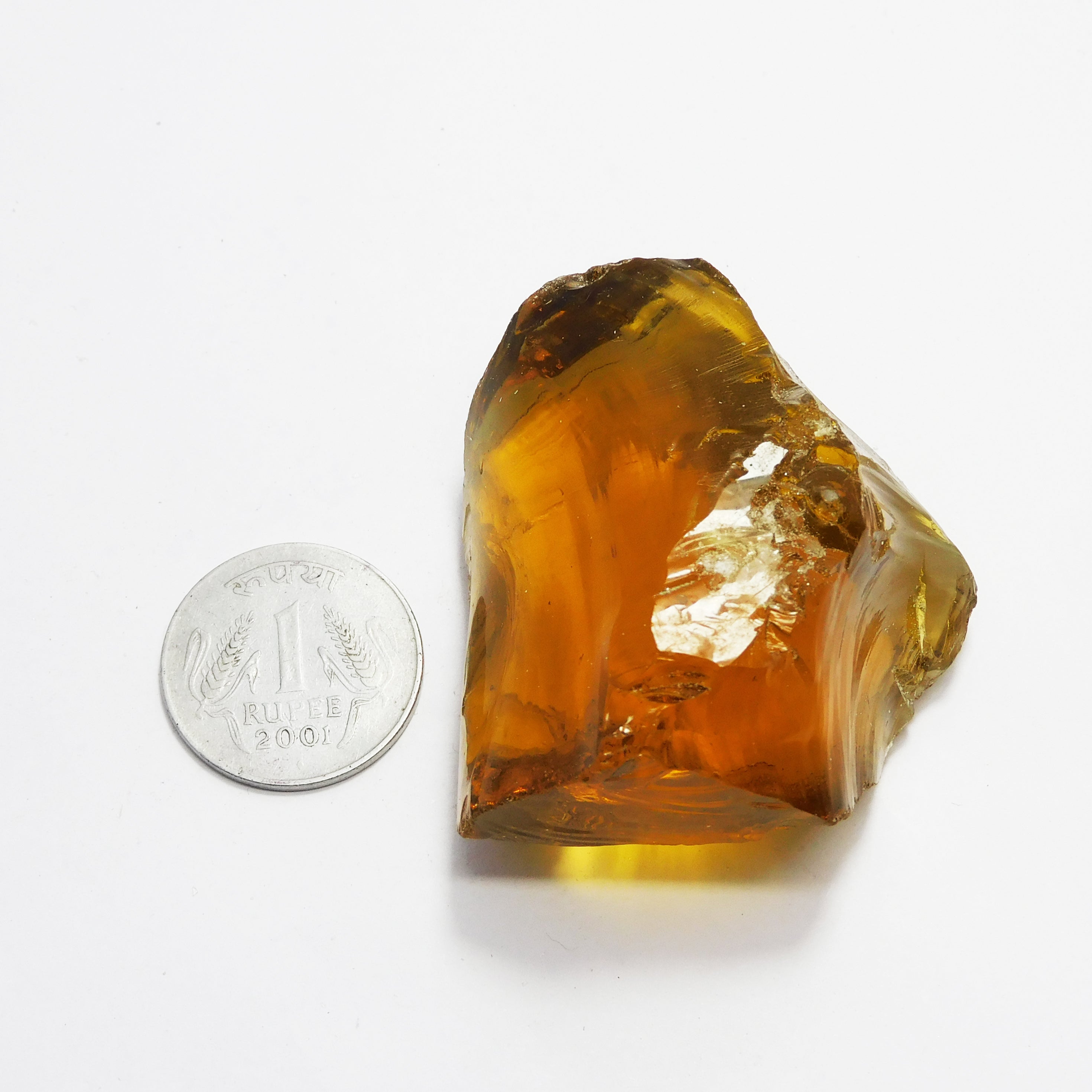 Uncut Rough Natural Orange Topaz 495.68 Carat CERTIFIED Loose Gemstone | Best For Mental Clarity & Relationships | Have It