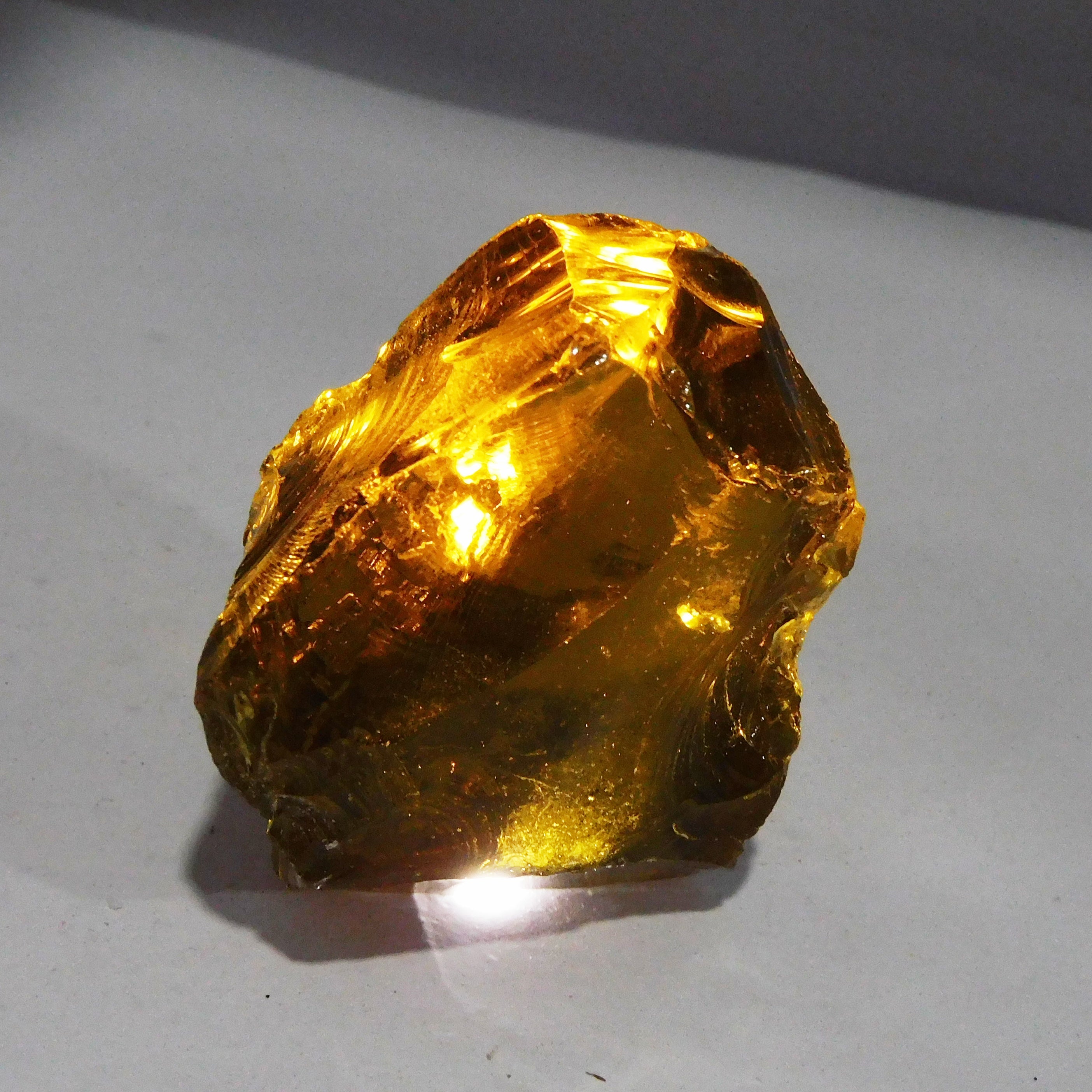 Uncut Rough Natural Orange Topaz 495.68 Carat CERTIFIED Loose Gemstone | Best For Mental Clarity & Relationships | Have It