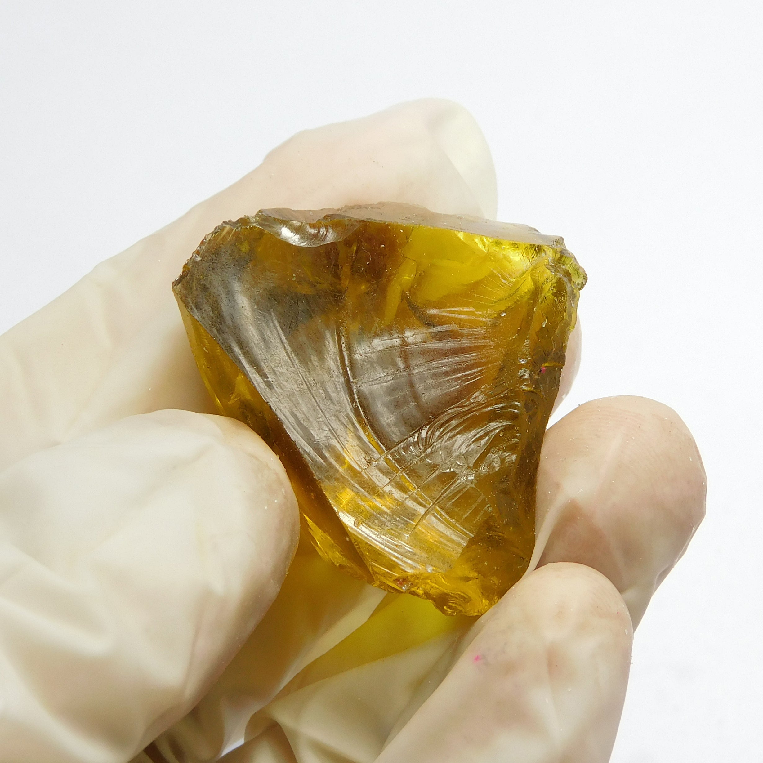 Natural Yellow Lemon Topaz 75.65 Carat Loose Gemstone CERTIFIED Raw Rough | Free Shipping Service | On Demand