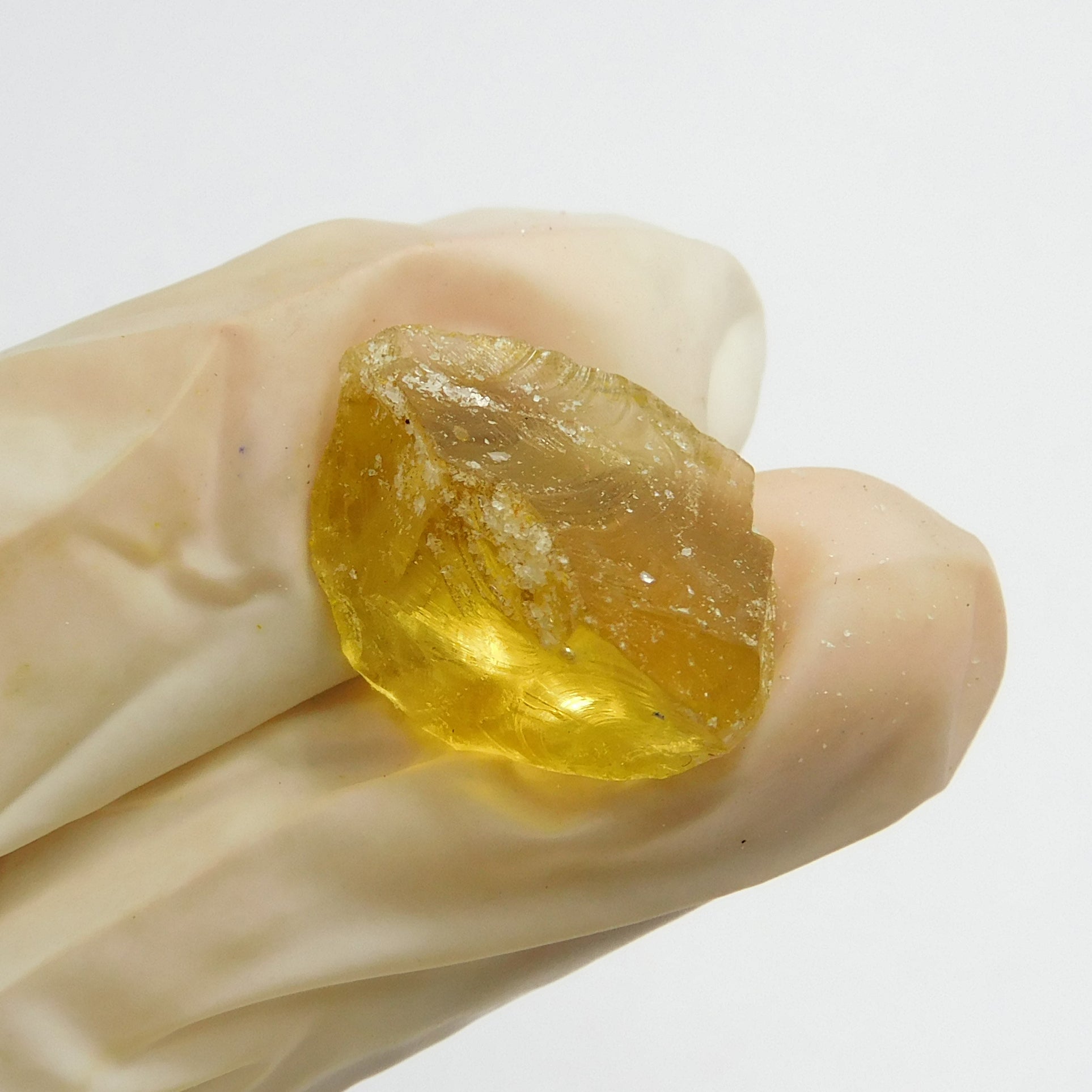 Mini Cut Topaz Rough Natural Yellow Lemon Topaz 10.33 Carat Raw Rough Loose Gemstone CERTIFIED