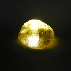 Mini Cut Topaz Rough Natural Yellow Lemon Topaz 10.33 Carat Raw Rough Loose Gemstone CERTIFIED