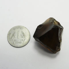 For Beautiful Jwelery Making !! 145 Carat Natural Smoky Quartz CERTIFIED Loose Gemstone Peach Color