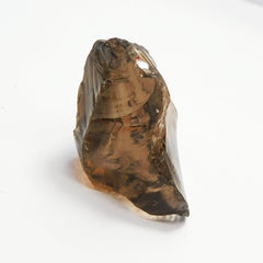 Large Smoky Quartz Uncut Rough Natural Peach Color Quartz 110 Carat Loose Gemstone CERTIFIED